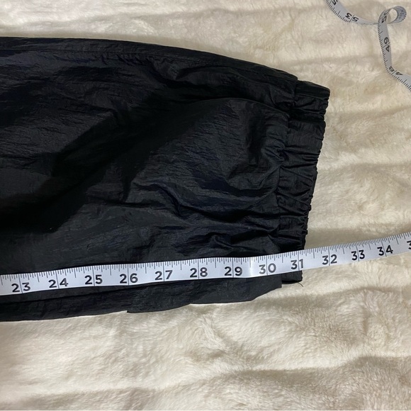 Obermeyer Size 12 Women’s Black Nylon Track Ski Snow Pants Unlined High Rise - Picture 9 of 11
